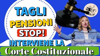 🔴 ULTIMORA PENSIONI❗️TAGLI RIVALUTAZIONI FINALMENTE INTERVIENE LA CORTE❗️ RIMBORSI PER TUTTI❓ 🤷‍♂️ [upl. by Gautious]