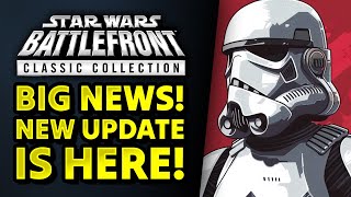 BIG NEWS New Update Is Here Star Wars Battlefront Classic Collection [upl. by Leiso]