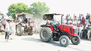 Massey 9500 Smart Tractor vs Sawarj 855 Tractor new masseytractor swaraj [upl. by Prudi]