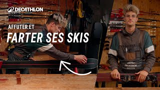 TUTO  Comment affuter et farter ses skis ou snowboard  🎿 I Decathlon [upl. by Medorra]