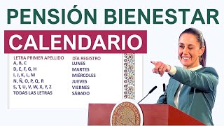 LA PRESIDENTA Publica Calendario Pensión y Nuevos Derechos [upl. by Sinnelg310]