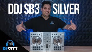 LIMITED EDITION Pioneer DDJSB3 S Silver  The Best Beginner Controller [upl. by Eikram614]