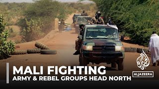 Mali army Tuareg armed groups head toward potentially decisive confrontation [upl. by Sissie]