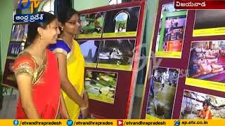 World Photography Day  Pics Exhibition Held in  Vijayawada [upl. by Yntruoc357]