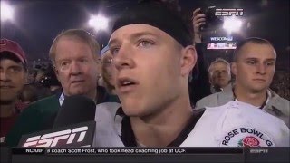 Christian McCaffrey 2016 Rose Bowl Highlights [upl. by Ainimreh878]