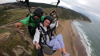 parapente en sopelana [upl. by Heid]