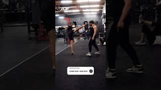 Mid 50s never looked better 🏆💪 alldetermined fitness kickboxing training strength workout [upl. by Waverly]