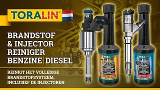 TORALIN Brandstof amp Injector Reiniger Benzine  Diesel [upl. by Yelwar543]