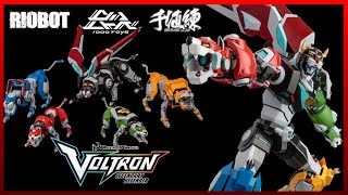 RIOBOT Voltron Transformable amp Combining Action Figure Voltron Legendary Defender [upl. by Seravaj]