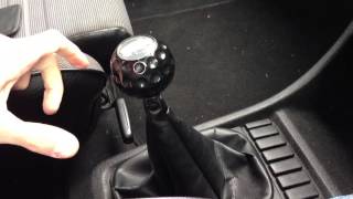 Quick shift gearstick travel reduced by 35 VW Golf MK2 [upl. by Pamella79]