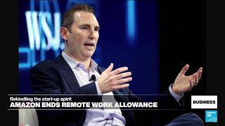 Amazon CEO hopes to rekindle startup spirit by ending remote work • FRANCE 24 English [upl. by Hamil50]