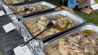 Edwardsville Pierogi Festival underway in Luzerne County [upl. by Hallam716]