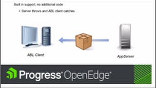 OpenEdge Tip Throwing an Error Object from the AppServer to an ABL Client [upl. by Staley]