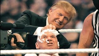 WWE Donald Trump and Bobby Lashley Vs Umaga and Vince Mcmahon Full Macth [upl. by Htieh145]