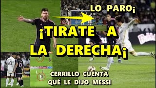 MESSI AYUDA a su PORTERO PARAR PENALTI RIQUI PUIG y PELEA con CERRILLO [upl. by Esila]