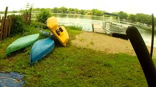 Gravely ProStance 52 Mowing Steep Hill Onboard And Offboard Footage [upl. by Kcid]