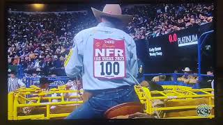 2022 Wrangler NFR Round 7 Team Roping [upl. by Harutak]