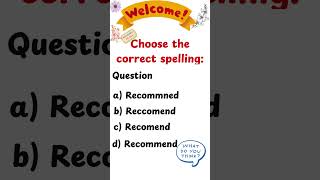 quotSpell It Right Ultimate Spelling Quiz Challengequot english quizgame education [upl. by Dorthea]