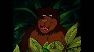 Original VHS Opening amp Closing The Jungle Book  Bevanfield Films version UK Retail Tape [upl. by Analiese]