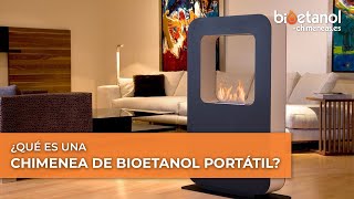 ¿Qué es una chimenea de bioetanol portátil [upl. by Scarito]