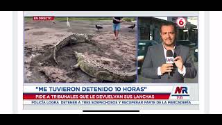 Parte reportaje CrocodiletourCR de Repretel Canal 6 Costa Rica NoticiasRepretelCR [upl. by Nnylav559]