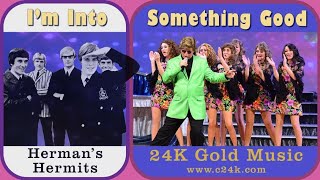 IM INTO SOMETHING GOOD  24K Gold Music  COVER Version  Hermans Hermits  Live Performance [upl. by Eicirtap780]