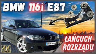 Silnik N43  Wymiana Łańcucha Rozrządu  BMW E87 116i [upl. by Ennairrac]