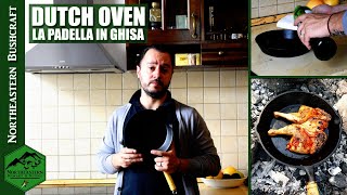 Dutch Oven la Padella in Ghisa Cosè Come si usa Come si fa il seasoning la stagionatura [upl. by Magel]