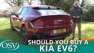 Kia EV6 UK Review  Should You Buy One in 2022 [upl. by Zahavi]