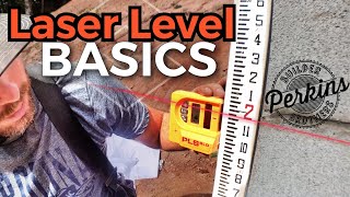 Laser Level Basics  How To use a laser level [upl. by Iviv]