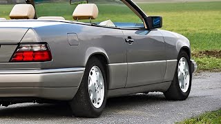 A124 MercedesBenz E 320 Cabriolet Eclass 124 series 1993 [upl. by Adnovaj732]