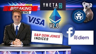 📰 COIN NEWS Ethereum 20 Facebooks Libra Polkadot Visa Theta USDC amp more [upl. by Maibach]