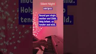 Silent Night Holy Night instrumental with lyrics [upl. by Aleen]