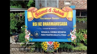 Karangan Bunga Surabaya Pembukaan Kantor BSA Dharmahusada 082143777459 [upl. by Earised314]