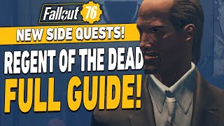 Fallout 76 Regent Of The Dead  Clues Location and Security Key Code Guide [upl. by Macdonald578]