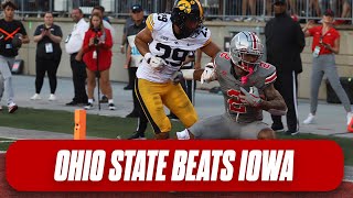 Rapid Reaction Buckeyes use secondhalf surge to cruise past Iowa  Ohio State football [upl. by Devehcoy]