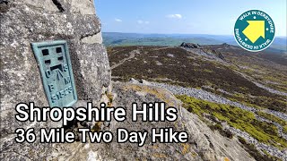 Exploring the Shropshire Hills 36 Mile Two Day Hike [upl. by Krein]