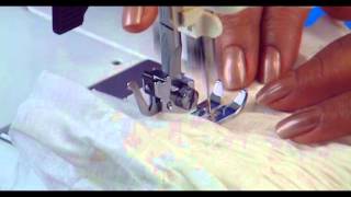 22 smoking stitch gathering Usha Janome Style Maker Series [upl. by Sumahs722]