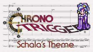 Schalas Theme  Chrono Trigger SNES 1995 OST  Music Transcription [upl. by Legna]