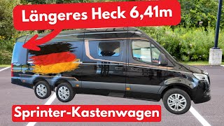 NEUES WOHNMOBIL CARTHAGO MALIBU GENIUS 2025 🔴 641m Mercedes Sprinter Campervan HeckExtension [upl. by Aihsit]