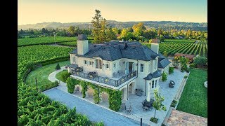 Distinguished Vineyard Estate in St Helena California  Sothebys International Realty [upl. by Dagall404]