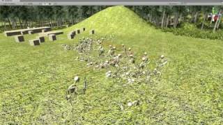 Unity  Advanced Melee AI Team Battle Test70 units [upl. by Clova]