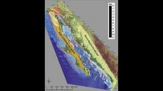 Animated Tectonic Reconstruction of the Gulf of California–Salton Trough [upl. by Eppillihp]