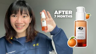 Origins GINZING Into The Glow Brightening Serum REVIEW After 7 Months [upl. by Diandra542]