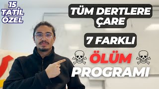 7 Farklı YKS Ölüm KampI  yks yks2024 [upl. by Soma339]