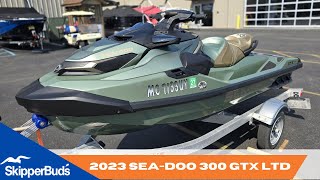 2023 SeaDoo 300 GTX LTD Boat Tour SkipperBuds [upl. by Rosabella]