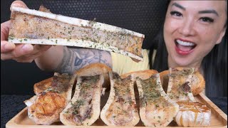 TRYING BONE MARROW FOR THE FIRST TIME ASMR EATING SOUNDS NO TALKING  SASASMR [upl. by Eizeerb393]