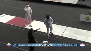 2022 385 T64 28 M E Individual Bern SUI WC RED VAN NUNEN NED vs LIMARDO GASCON VEN [upl. by Yemane346]