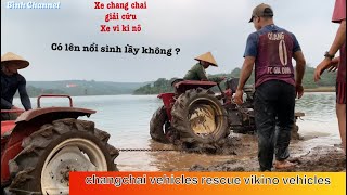 Xe changchai giải cứu xe vikino  changchai vehicles rescue vikino vehicles [upl. by Rodge]