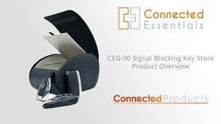 Connected Essentials CEG90 Signal Blocking Key Store Product slideshow [upl. by Nitneuq]